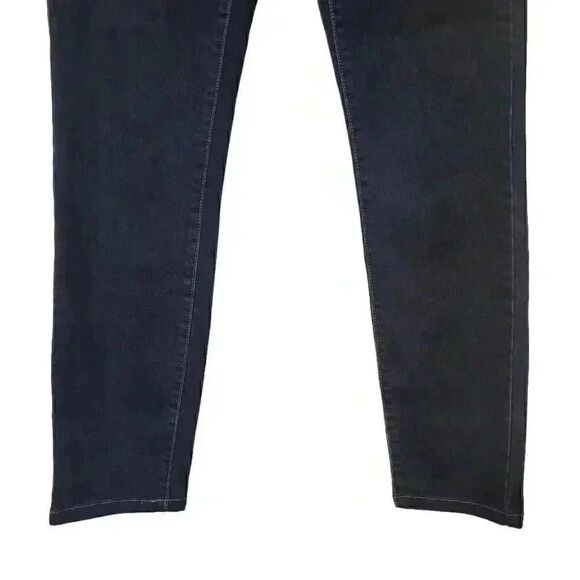 Banana Republic Women's Dark Blue Wash Cotton/Poly/Spandex Skinny Fit Jeans - Picture 6 of 15